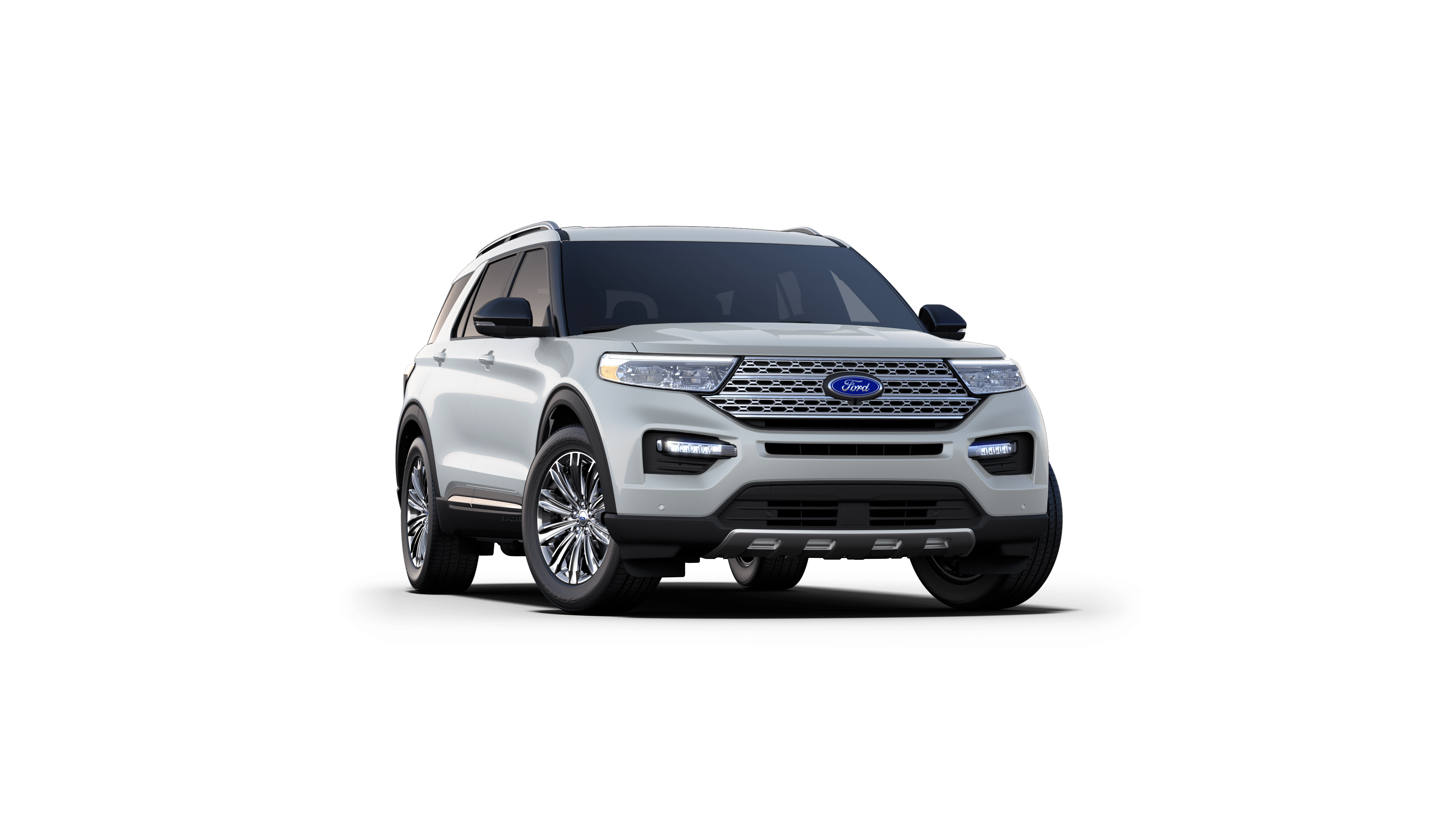 New Iconic Silver Metallic 2021 Ford Explorer Limited RWD for sale at Southwest Ford, Inc. in